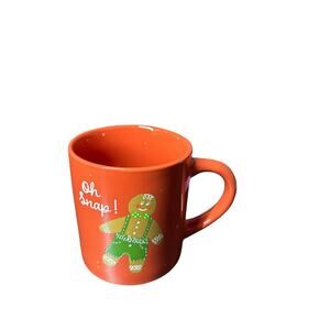 Threshold Oh Snap! Gingerbread Man Christmas Holiday Stoneware Mug